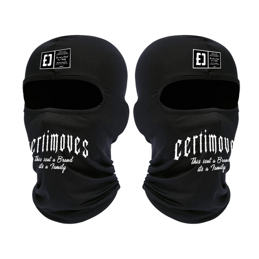 Black "Familia" Ski Mask